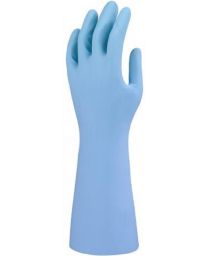 Ansell Marigold 37-007 (G07B+) Blue Nitrile Household Rubber Food Prep Gloves 