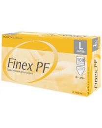 Polyco LMPF100 Finex Powder Free Medical Latex Disposable Gloves