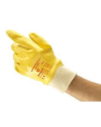 Pair Ansell Marigold N250Y Fully Coated Nitrile Work Gloves