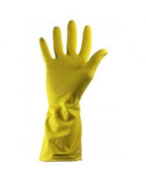 PH Sheild 2 Yellow Latex Household Rubber Gloves