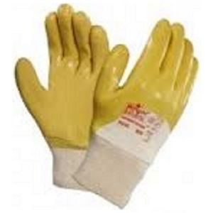 Marigold N230Y 3/4 Dipped Nitrile Coated Work Gloves
